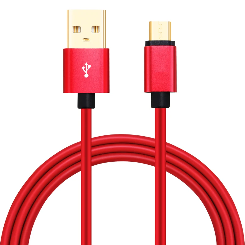 卸売マイクロusbケーブル10ピース/ロット20ピース/ロット50ピース/ロット100ピース/ロット1メートル1.5メートル2メートル3メートルサムスンxiaomiのandriodマイクロusbケーブル