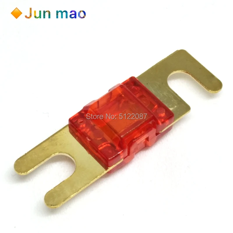 ANL Gold Plated Stud Car Fuses Mini Car Stereo Audio AFS Fuse 20A 30A 40A 50A 60A 70A 80A 100A 125A 150A 32V Auto Fuse Fuses Hot