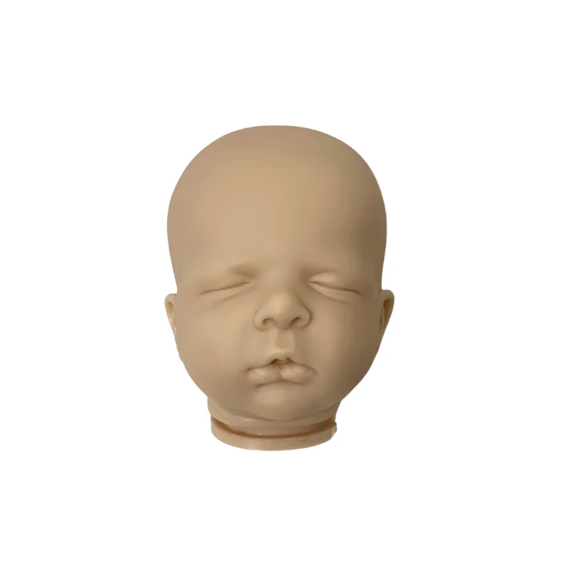 20 Inch Reborn Doll Kit Luisa Lifelike Soft Vinyl Touch Unpainted Unfinished DIY Doll Parts with Cloth Body
