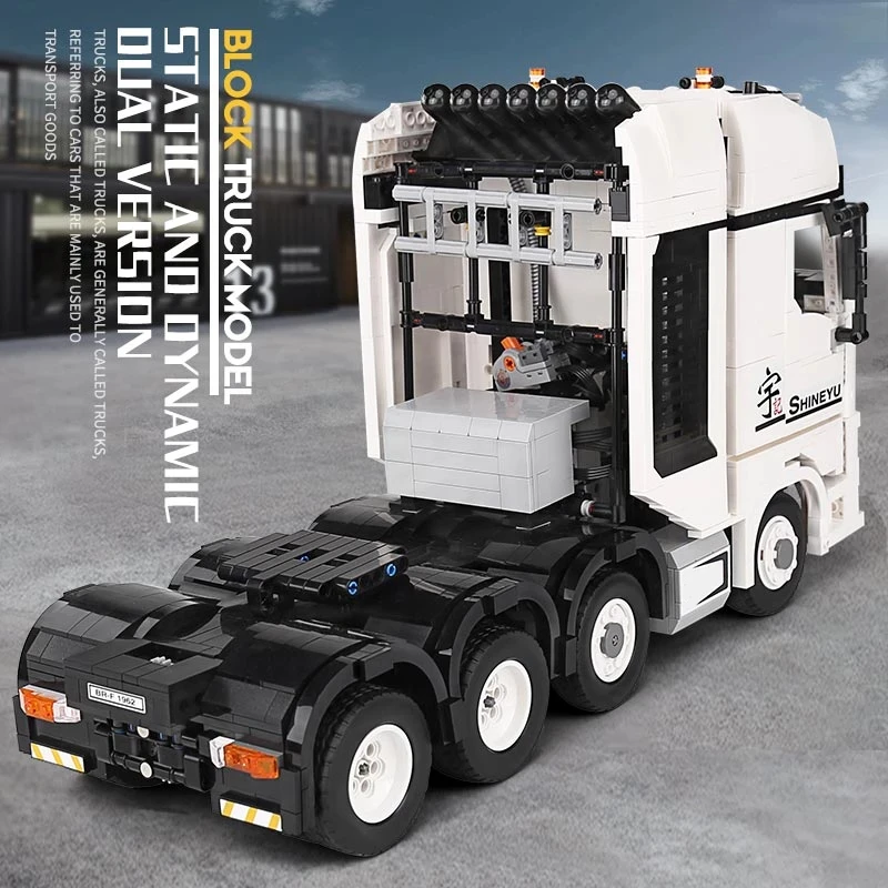 APP Remote Control The Electric City Truck Compatible 42043 Benzs Arocs Car Educational Blocks Bricks DIY Toys Christmas Gift