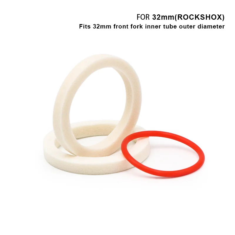 SPORTARC Lot De 20 Anneaux D’Étanchéité En Mousse Pour Fourche Vélo – RockShox, Magura – Diamètre 35 Mm Jaune