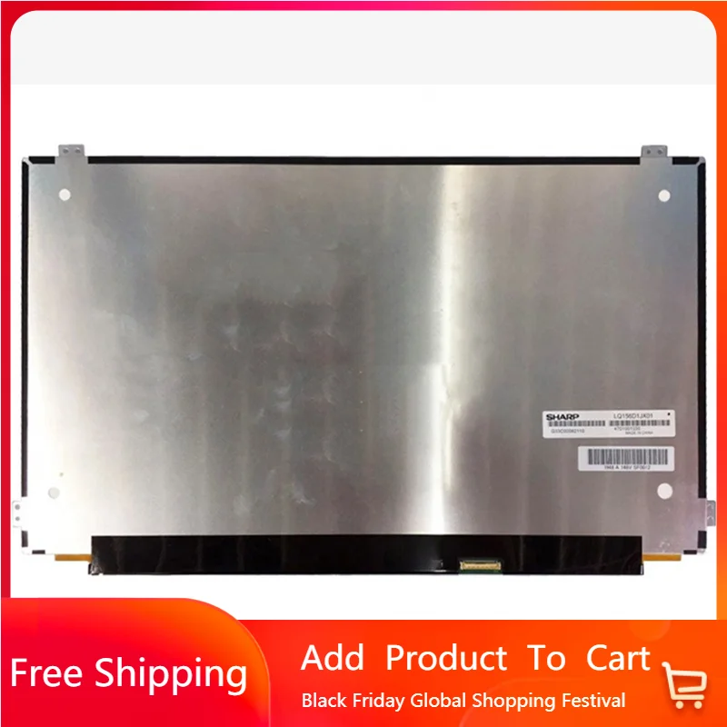 15.6 Inch LQ156D1JW05-E 4K LCD Screen Fit LQ156D1JW05 E EDP 4 Lanes 40PIN 60HZ UHD 3840*2160 Laptop Display Panel