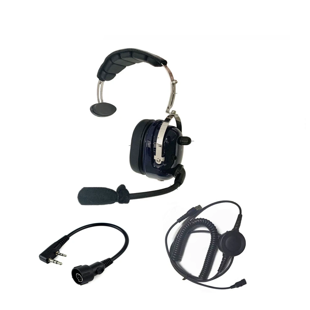 

SZSAFEWAY-One Side Walkie Talkie Headphone, Headset for KENWOOD Two Way Radio, BAOFENG UV-5R, BF-888s, 888, 777, 666S, 777S