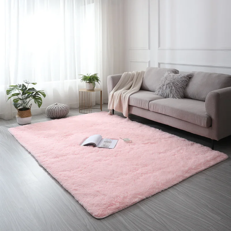 Nordic ins living room carpet bedroom coffee table bay window bedside rug various flower pattern carpet kid crawling carpet