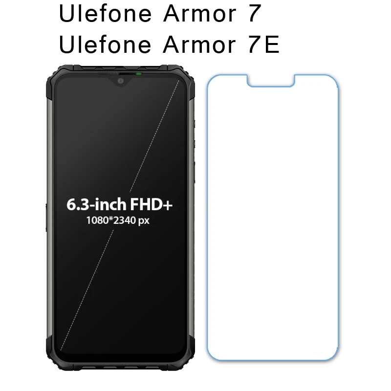 Cover For Ulefone Armor 7 7E Glass Screen Protector Scratch Proof LCD Film For Ulefone Armor7 E Glass