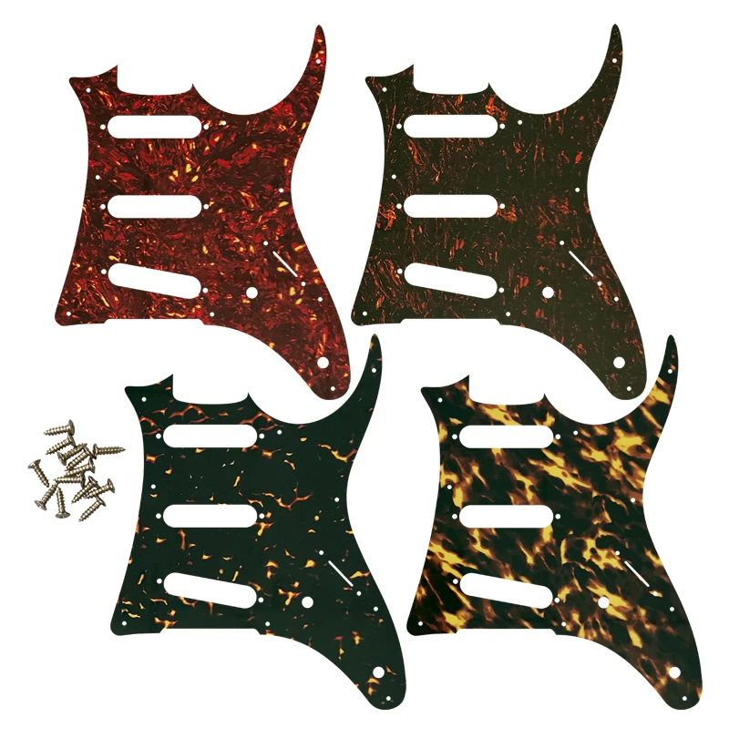 

Fei Man Custom Guitar Parts For MIJ Ibanez GRX20 Outline Pickguard, Humbucker Pickup Scratch Plate, SSS Pickguard Flame Pattern