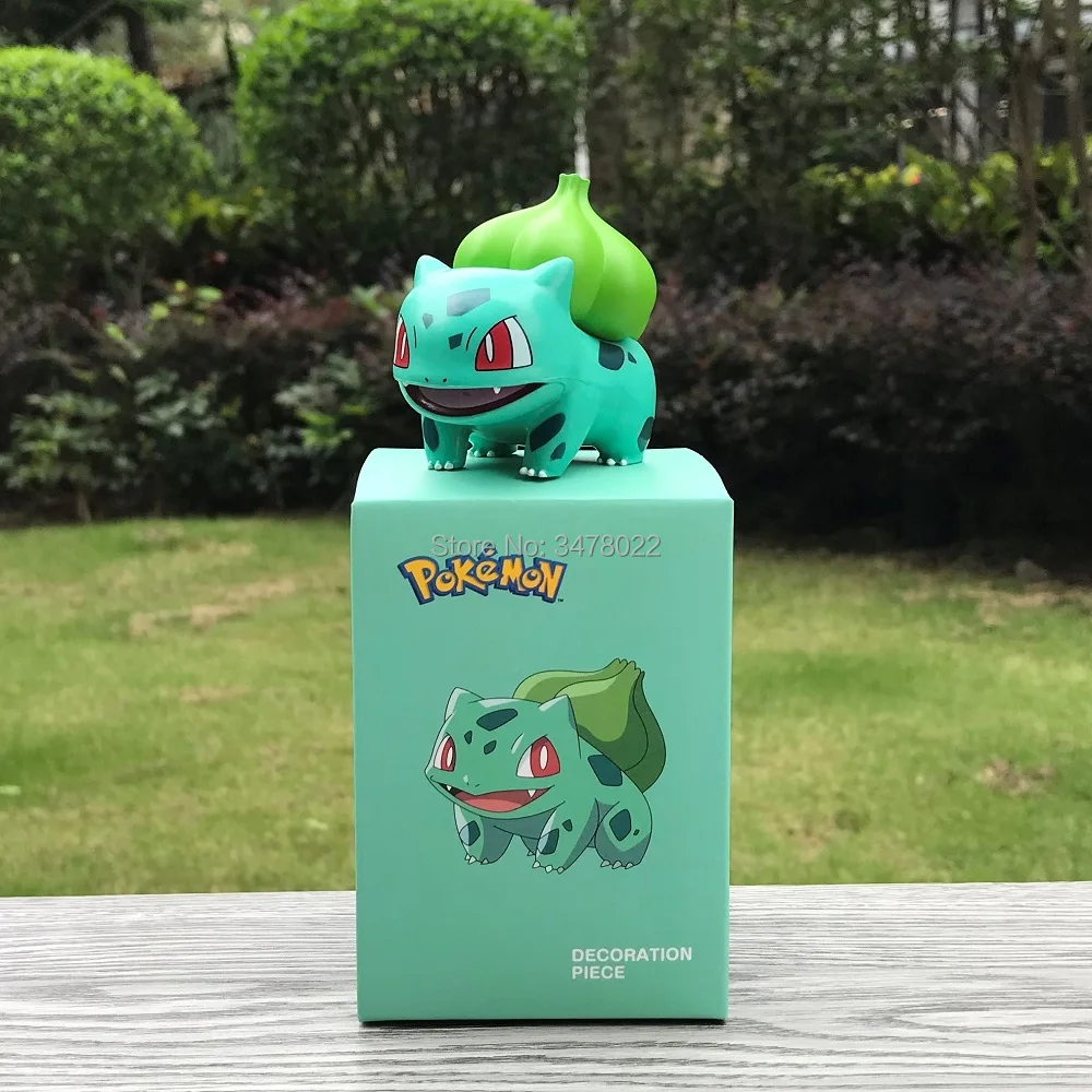 Original Pokemon Figuren Pikachu Charmander Psyduck Jigglypuff Bulbasaur Squirtle PVC Spielzeug Modell