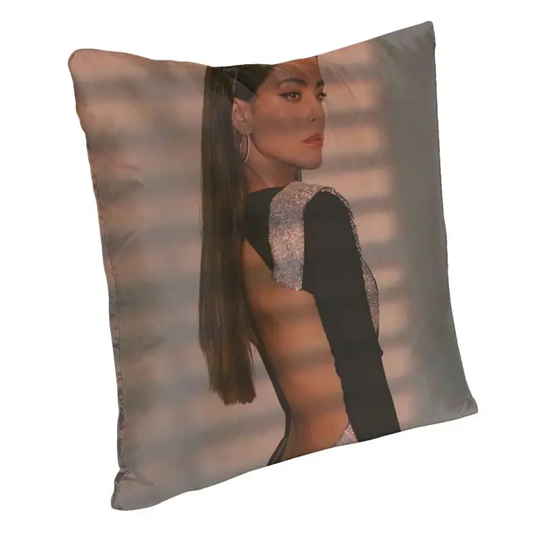 Modern Martina Stoessel Cushion Cover for Sofa Polyester TINI Argentine Actor Model Throw Pillow Case Home Decorative Pillowcase