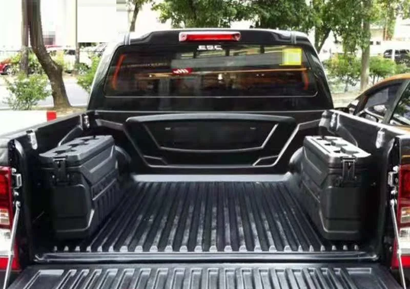 Storage Box Fit For Great Wall Poa GWM Cannon Rear Trunk Box Tailgate Tooling Boxes Storage Box 2020 2021 Car Accessories