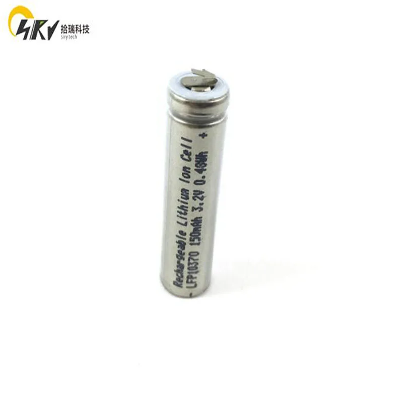 LiFePo4 10370 LFP10370 150mah Max 5C scarica litio ad alta potenza LiFePO4 3.2V batteria ricaricabile per IQOS