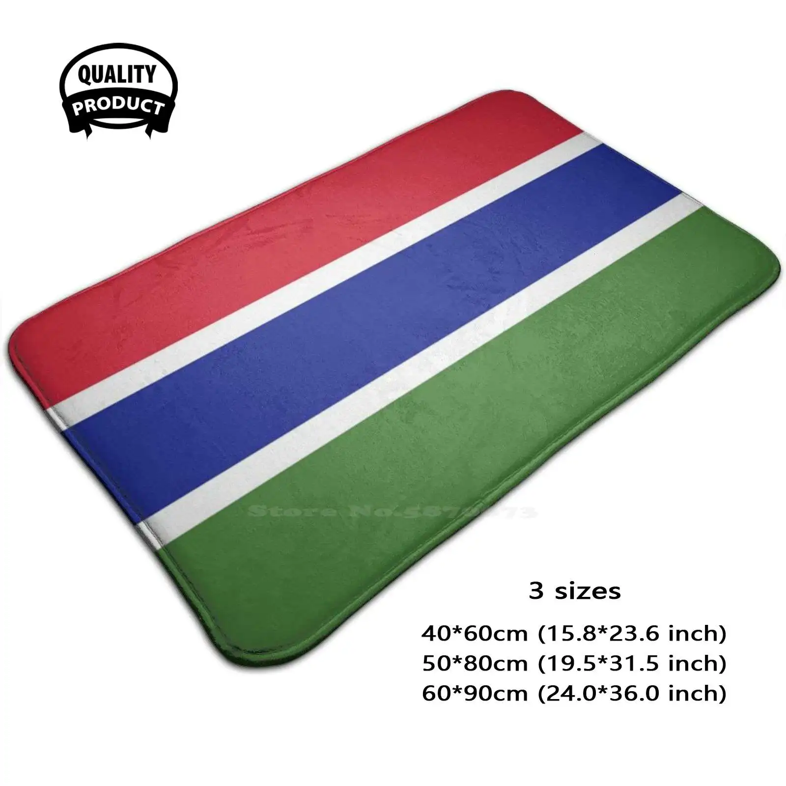 Face Mask Flag Of Gambia Design Soft Cushion Home Carpet Door Mat Car Rug Flag Of Gambia Mascherina Per Il Viso Bandiera Gambia