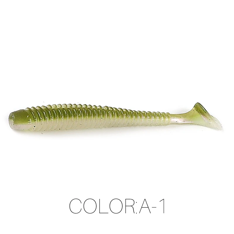 2023 HEIßER Auswirkungen Ring Shad Angeln Locken Weiche 63mm 80mm 97mm Kunststoff Köder Swimbait Jigging LureBait barsch Köder