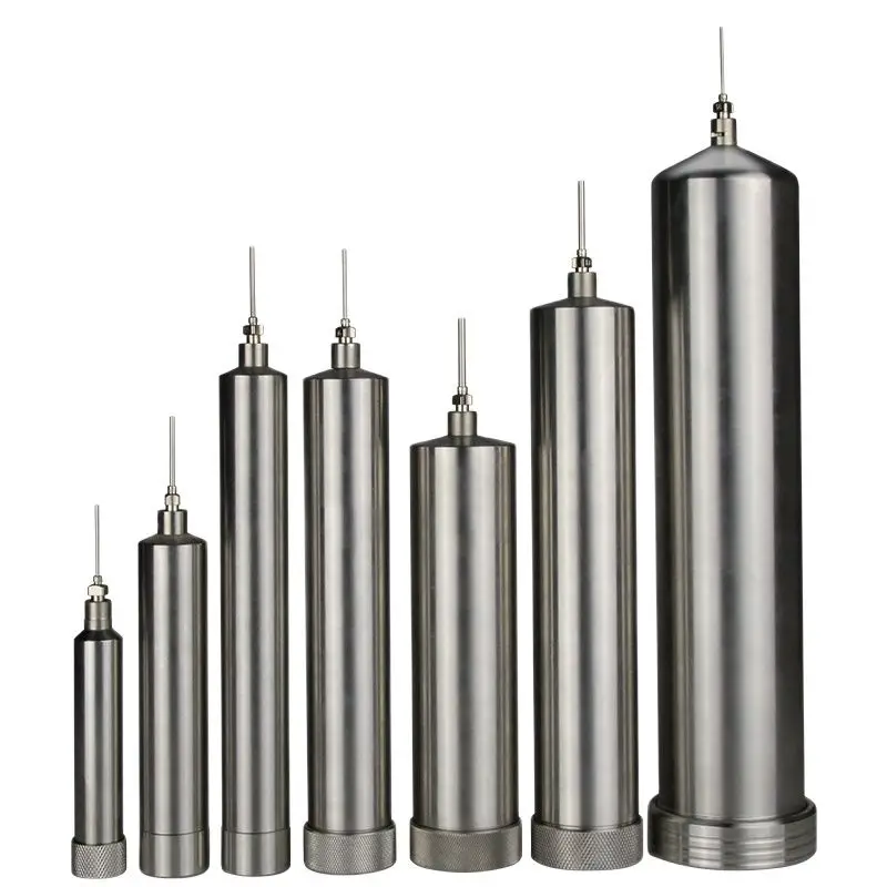 Stainless steel dispensing syringe 10/30/55/100/150/200/300/500CC High temperature resistant dispensing machine needle barrel