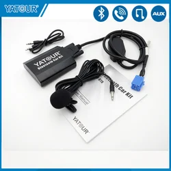 Yatour Car Audio Bluetooth AUX Stereo for RD3 Peugeot Citroen RB2 RM2 Van-bus Mp3 Player CD changer adapter YTBTK