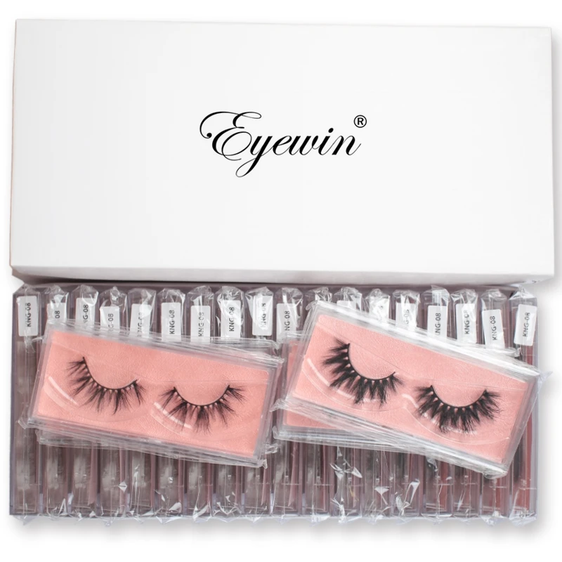 

Eyewin Wholesale False Eyelash Lashes 3D 5D Mink Lash Cilios Dramatic Reusable Natural 30/50/100/150/200 pairs Bulk Dropshipping