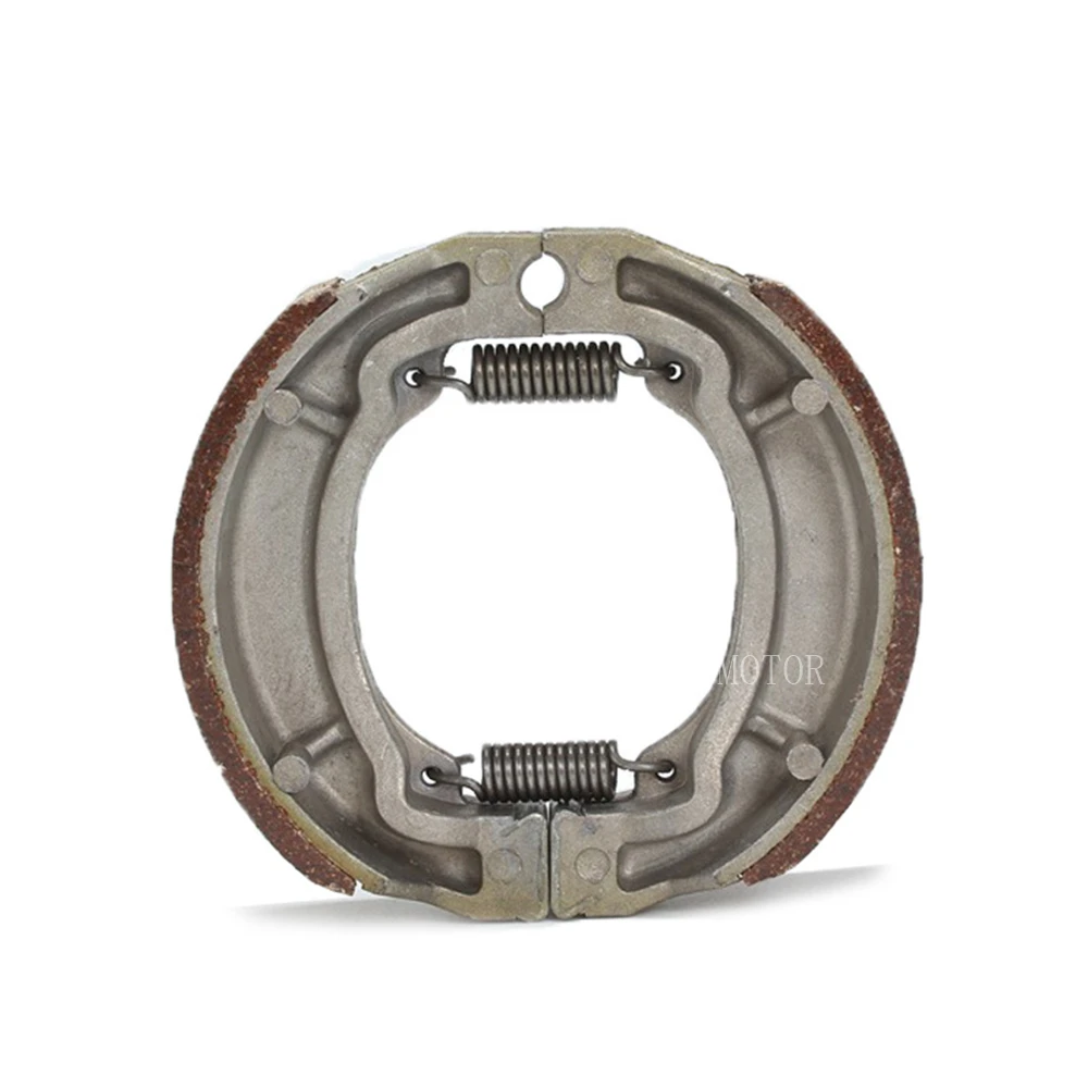 Motorcycle Brake Pad Front/Rear Wheel Drum Brake For Jincheng Suzuki AX100 BAJAJ BOXER100 PLATINA100 TVS STAR100 Brake Shoes