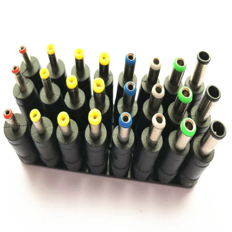 8pcs/Set DC Plugs 5.5x2.1mm Universal Male Jack Connector For AC Power Adapter Computer Cables Connectors Notebook Laptop