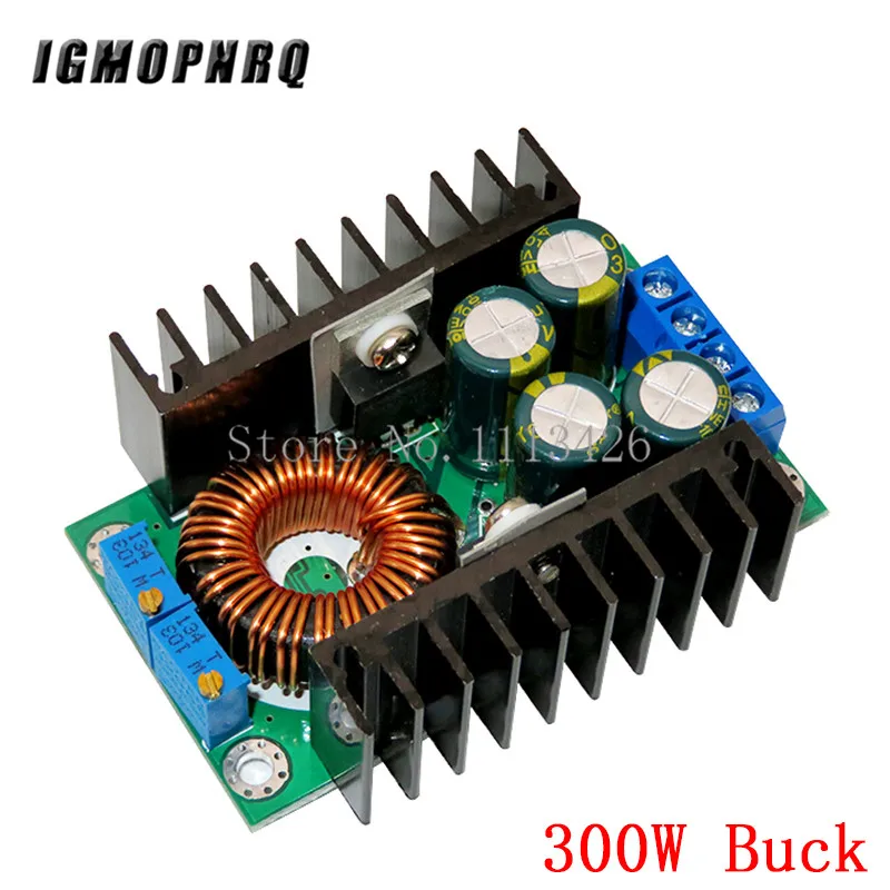 DC-DC 150W 10-32V to 12-35V/9A 300W 5-40V To 1.2-35V/300W 20A/400W 15A 8.5V-50V to 10V-60V Step-up Step Down Power Supply Module