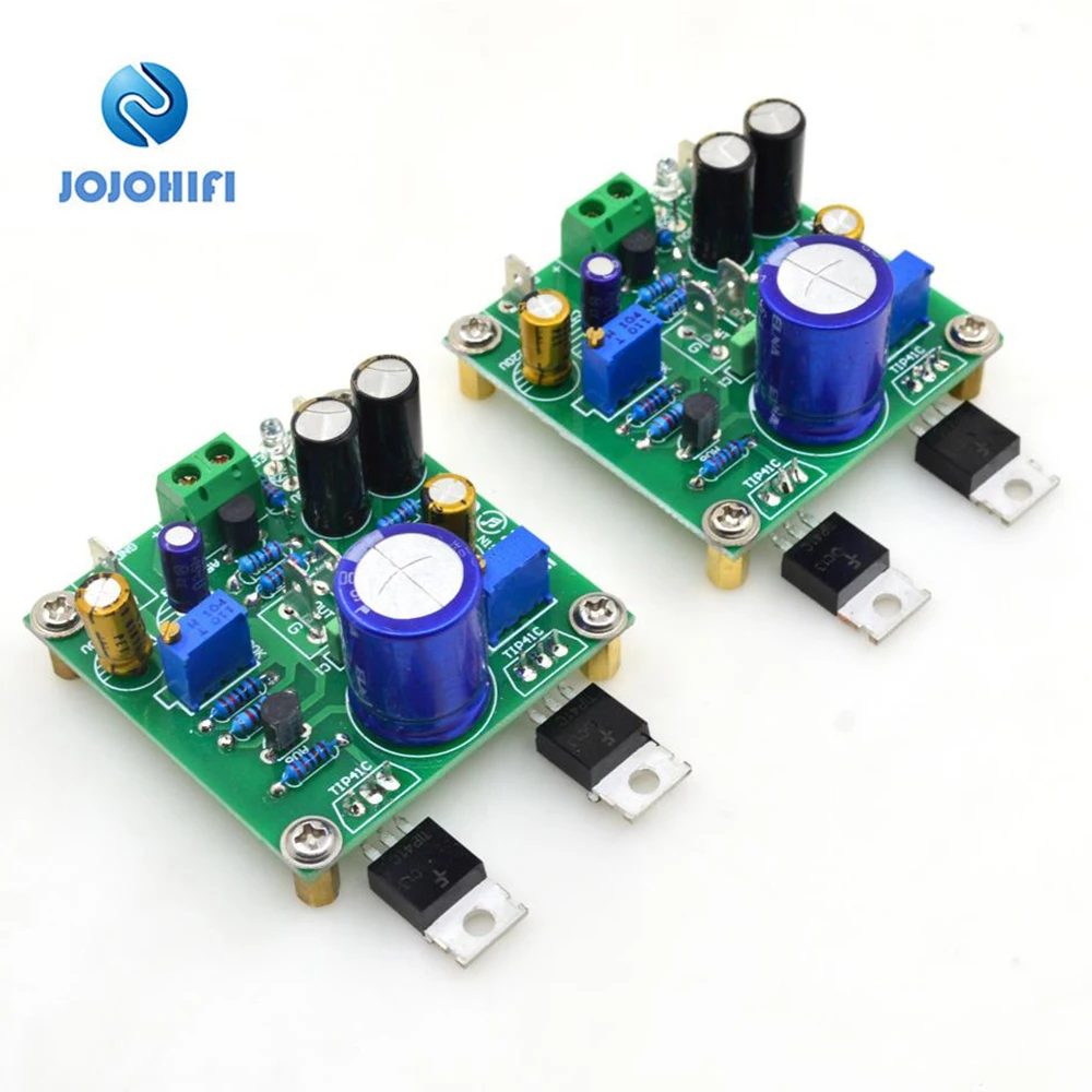 

One Pair Classical Version TIP41C JLH1969 12-24VDC Class A Dual Channel Audio Amplifiers Mini AMP Amplifier Finished Board