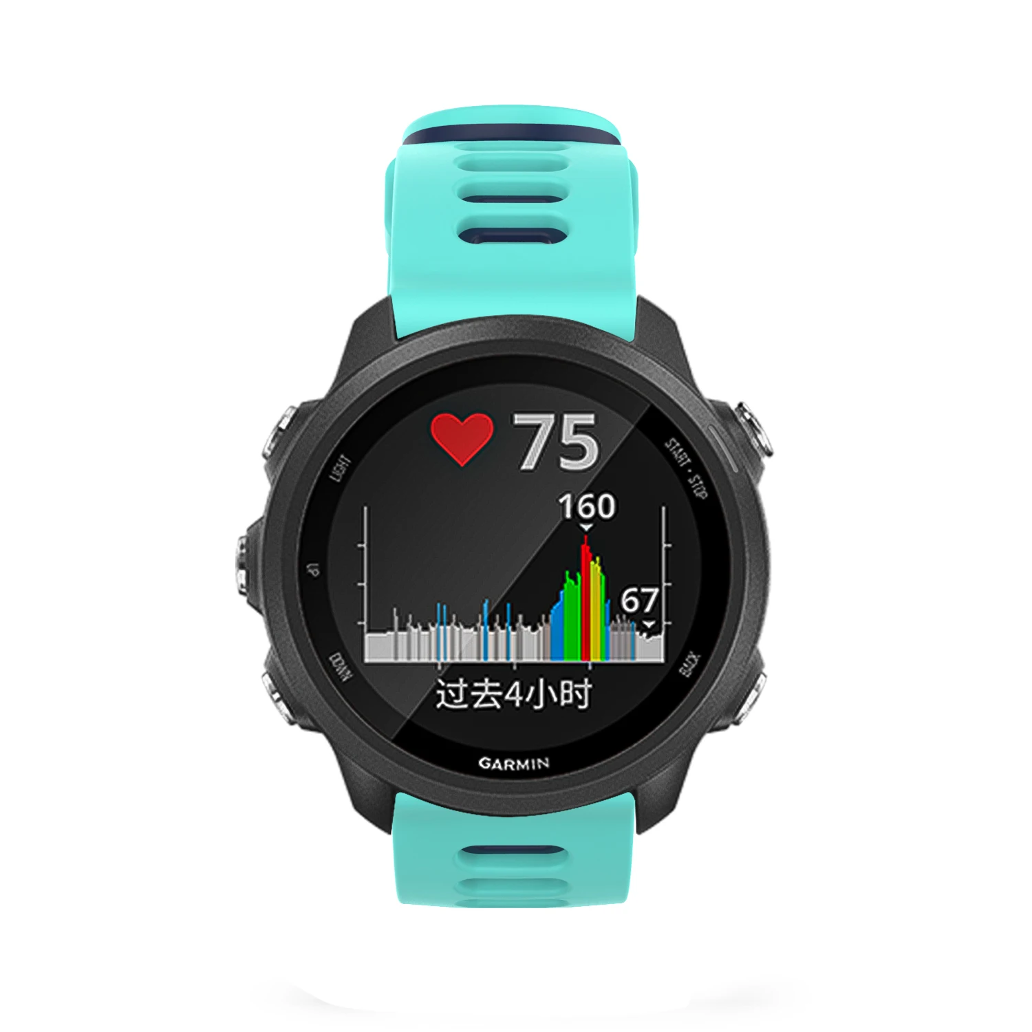20 22mm WatchBands strap for Garmin Forerunner 245 245M 645 Music vivomove 3 HR Sport silicone Smart watchband Bracelet Correa image 3