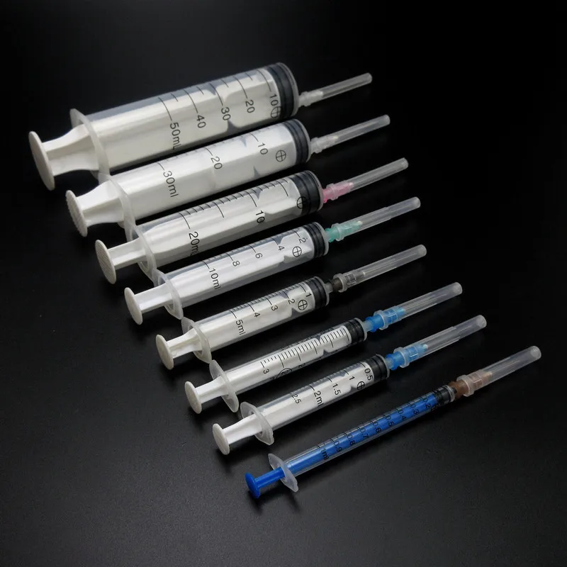 10pcs/Pack Disposable Plastic Sterile syringe Sample injector Sampler for ink syringe Industrial Glue Tools Feeding device