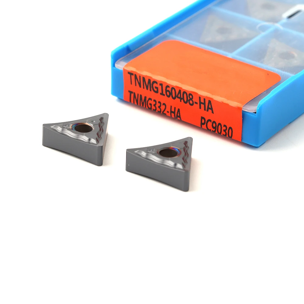 100% Original TNMG160404 TNMG160408 HA PC9030 ภายนอกเครื่องมือคาร์ไบด์ใบมีดสำหรับ TNMG 160404/08 เครื่องมือ