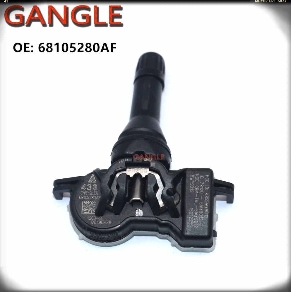 68105280AF FOR 2017-2023 Jeep COMPASS RENEGADE Chrysler PACIFICA TIRE PRESSURE SENSOR  TPMS SENSOR 68252493AB