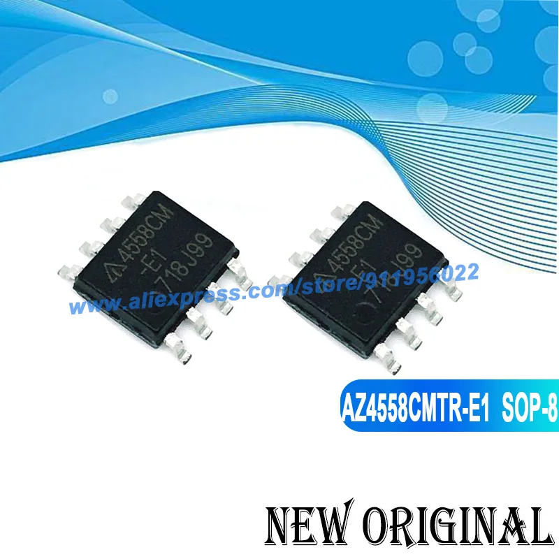 (5 pezzi) AZ4558CMTR-E1 4558CM SOP-8