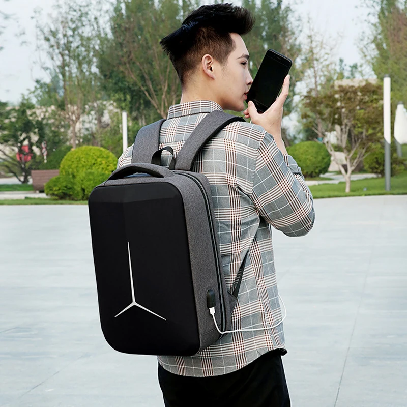 Imagem -02 - Bolsa Impermeável Multifuncional para Laptop Bolsa de Viagem Função de Carregamento Mochila Huawei Lenovo ar Pro Xiaomi 15.6 16 17.3