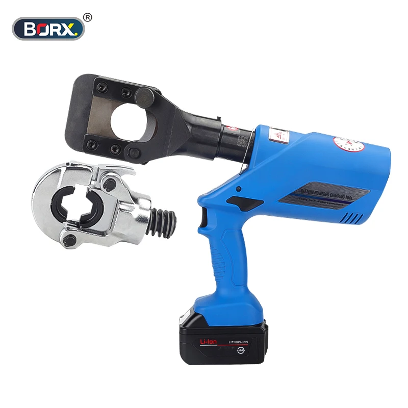 EC-400 Cordless Cable Lug Crimping Tool Battery Powered Electric Wire Cable Crimping Tool