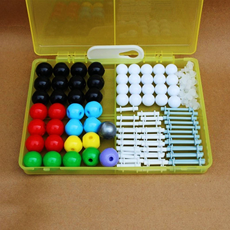 Chemische Moleculaire Model Kit Organische Anorganische Chemie Moleculen 50 Atom Structuur Set Wetenschap Onderwijs Experiment