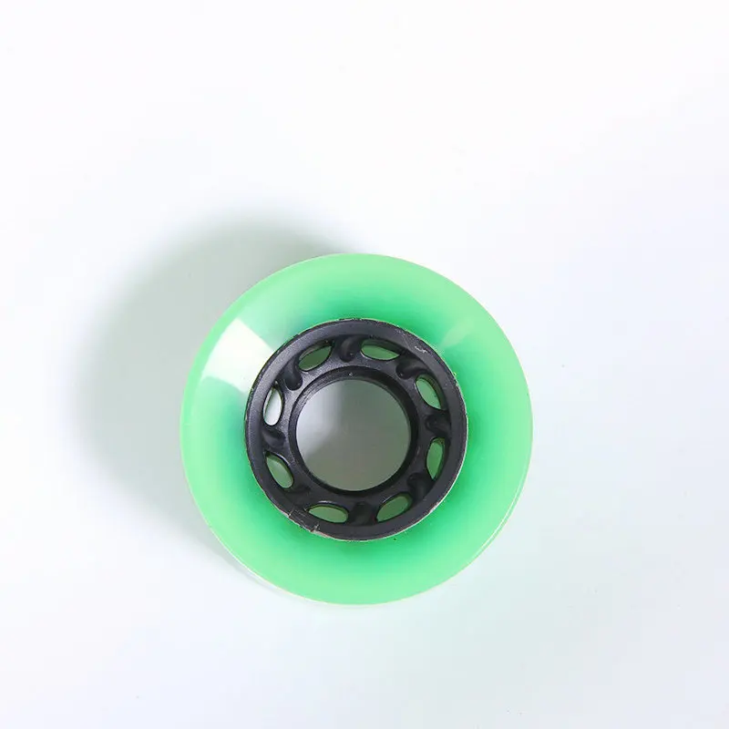 60*35mm Skateboard Wheels Double row skates children's skateboard wheel high elastic wear resistant PU wheel