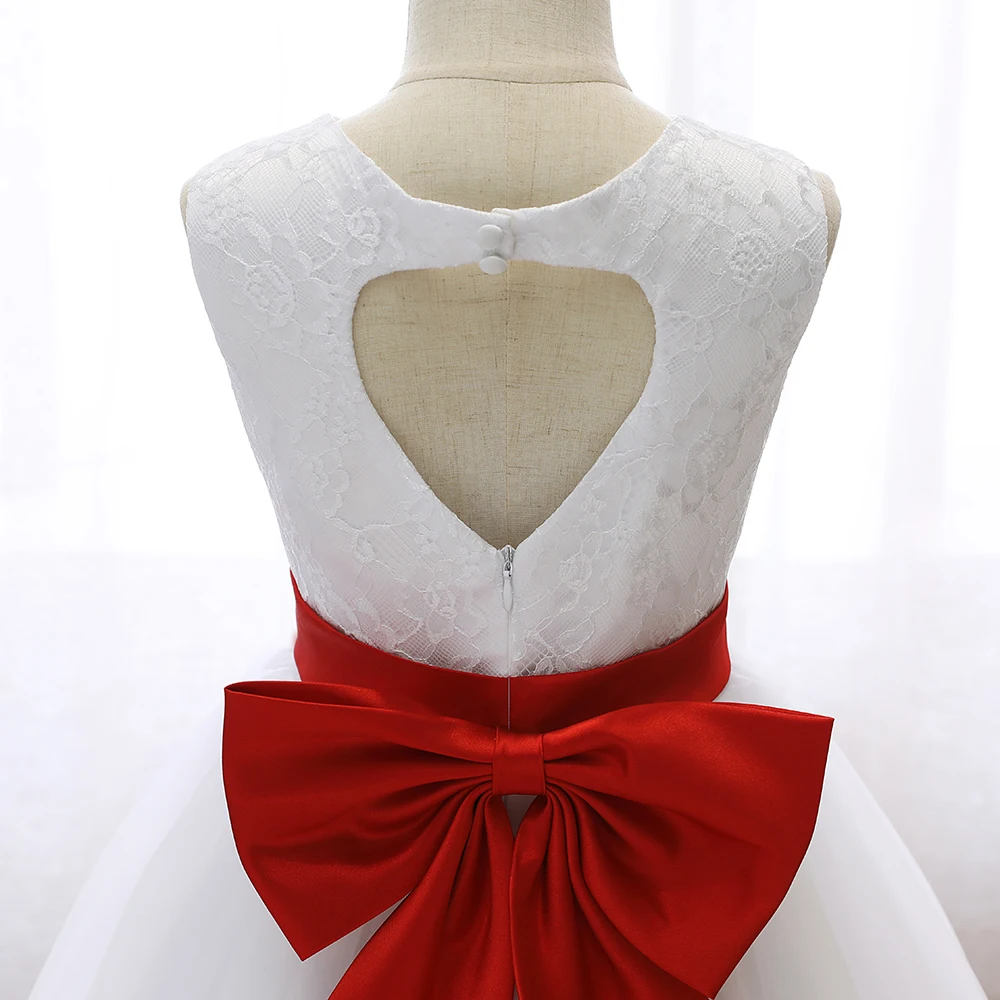 Vestido elegante y bonito para niña, regalo de Navidad y Año Nuevo, vestido de baile de boda para niña de flores, graduación, dama de honor Junior, vestido de quinceañera