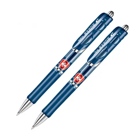 2pcs Blue Gel Ink Medical Pens chouxiongluwei