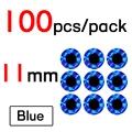 11 mm Azul 100 piezas