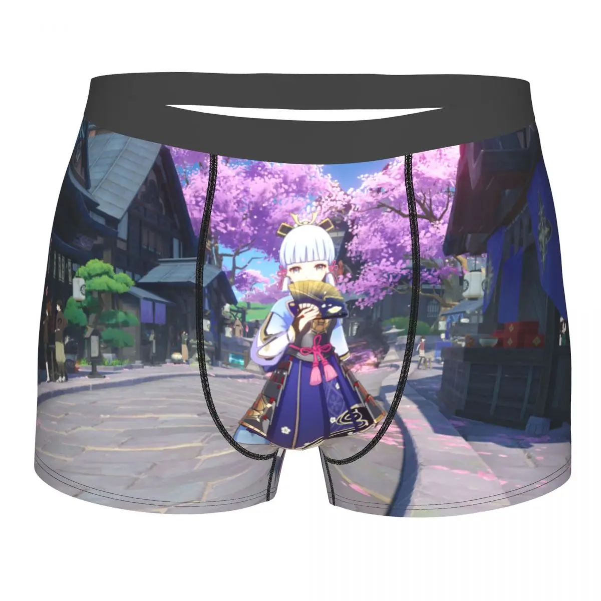 Genshin Impact Lumine Adventure Game Action Underpants Cotton Panties Man Underwear Comfortable Shorts Boxer Briefs