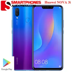 Huawei-Nova 3i 4G LTE Android 8.1 Phone, 2340x1080, 24.0MP Fingerprint, Dual Sim, OTA Kirin 710, Octa Core, Global Version