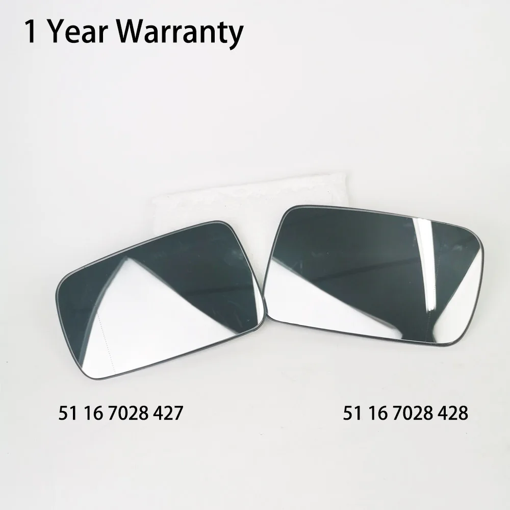 

Hand Heated Mirror Glass for BMW 7 Series Left Right 51167028427 51167028428