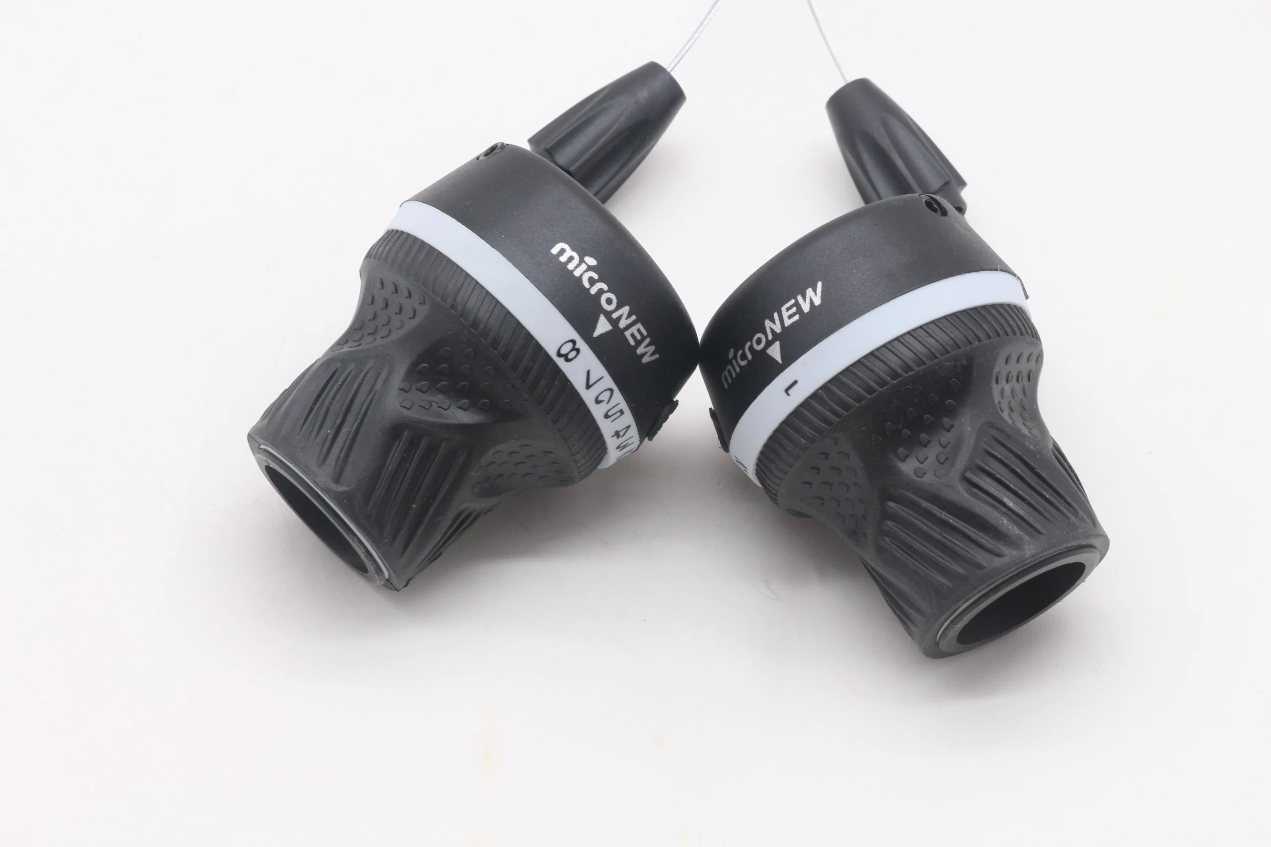 Bici Twist Grip Gear Shifters Viaggio 3X6S 3X7S 3X8S Velocità Twist Shifter Bicicletta Bike Shifter Deragliatore Compatibile per Shimano