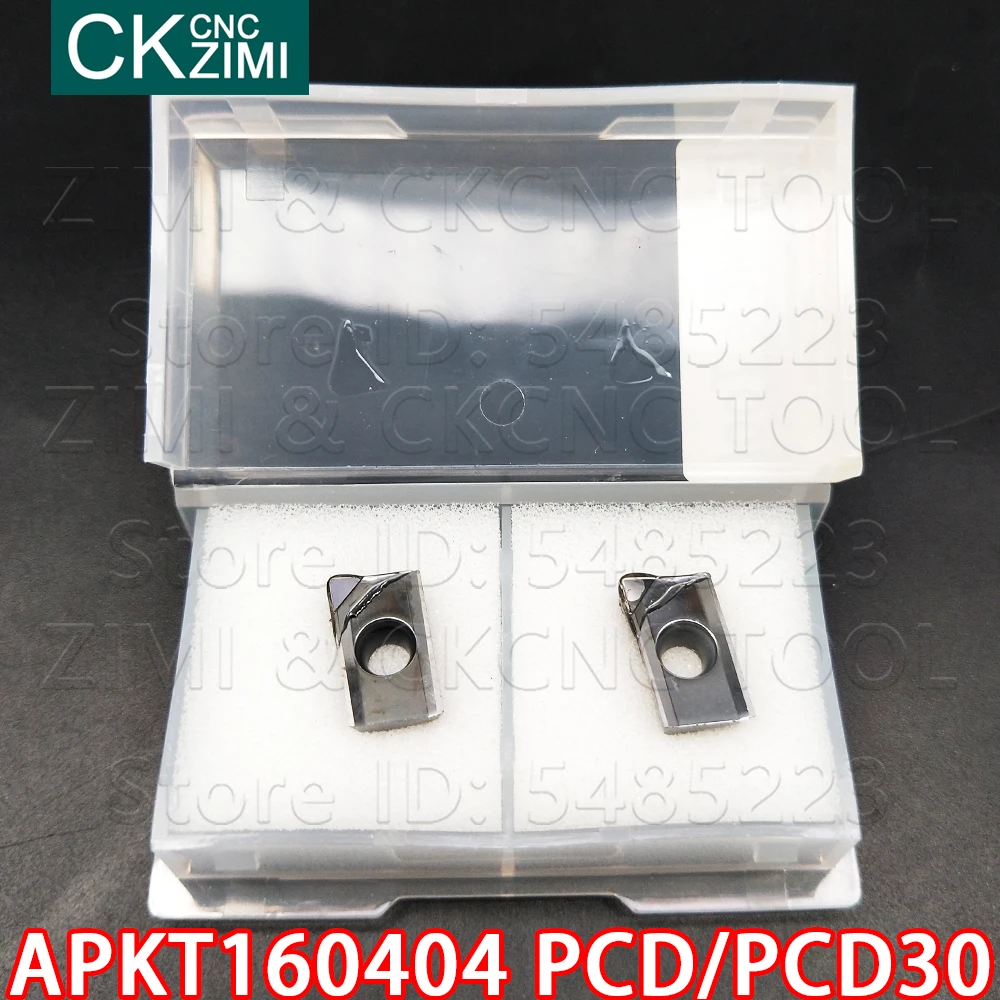 Nait160404 PCD 160404 PCD30 شفرة تحول الماس أداة تحول مخرطة المعادن إدراج nait 160404 للنحاس والألمنيوم