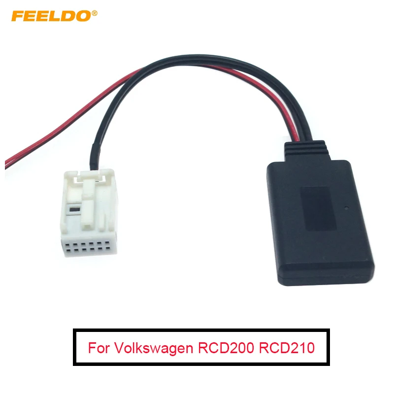 Car Wireless Bluetooth Module Adapter Radio Audio Aux Cable Adapter for Volkswagen RCD200 RCD210 RCD310 RNS300 RNS310 RCD510