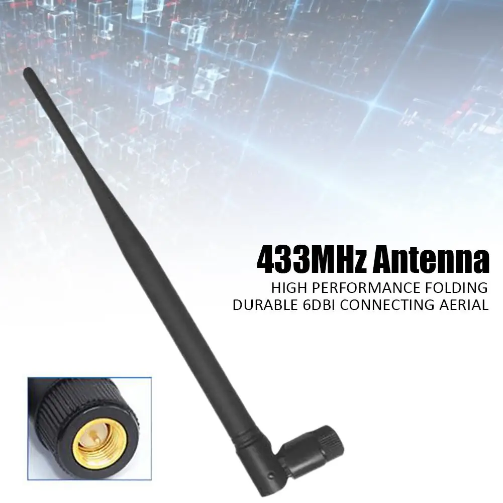 6dbi 433Mhz Antenna 433 MHz Antena High Performance Folding Durable Connector For Ham Radio Signal Booster