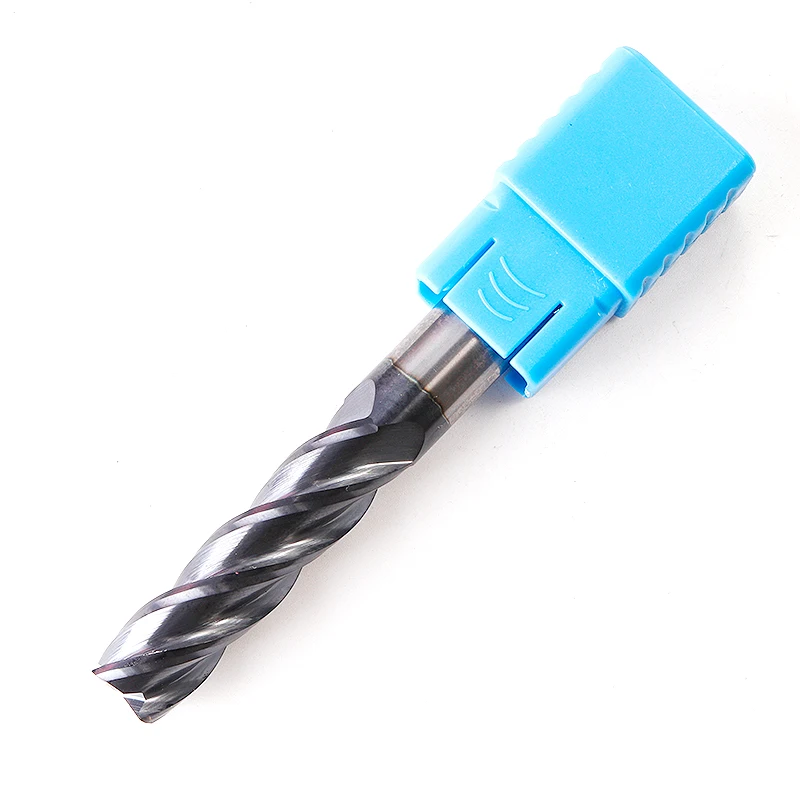 Zgt 1Pc Tungsten Staal Frees End Mill HRC50 4 Fluit 6Mm 8Mm 10Mm 12Mm 14Mm 16Mm 20Mm Carbide Metal Cutter Frezen