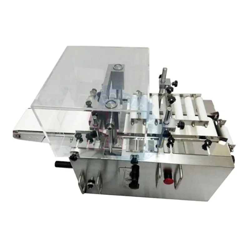 2021 desain baru komersial otomatis Frozen Iris Biskuit mesin pemotong peralatan pengolahan pengiris kue