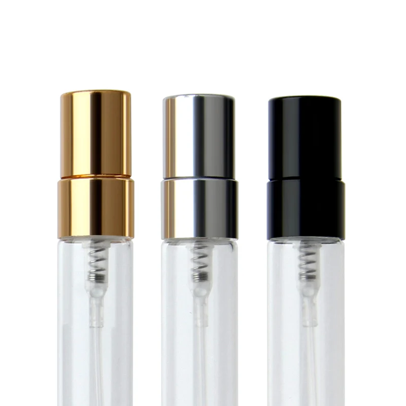 100 stks/partij 2 ml/3 ml/5 ml/10 ml Hervulbare Parfumflesje Lege Spray Fles Verstuiver parfumflesjes