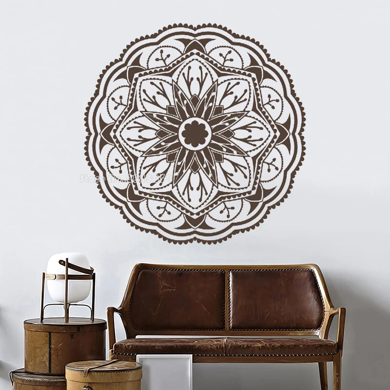 Mandala Wall Stickers Mandala Wall Decal Headboard Decal Bohemian Bedroom Fashion Decor Mandala Wall Art Home Decor Poster LL372