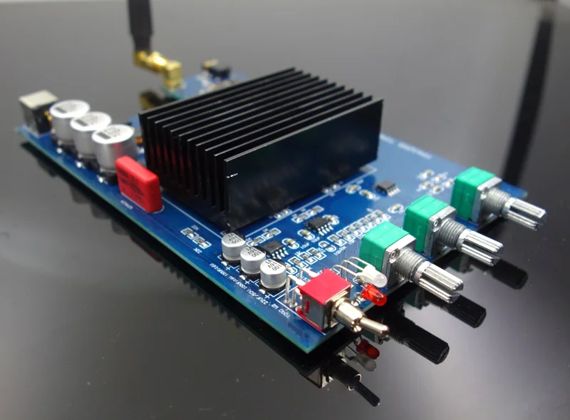 BRZHIFI New TPA3255 Audiophile HIFI BT 5.0 High Power Amplifier Board Digital Amplifier 300W+300W