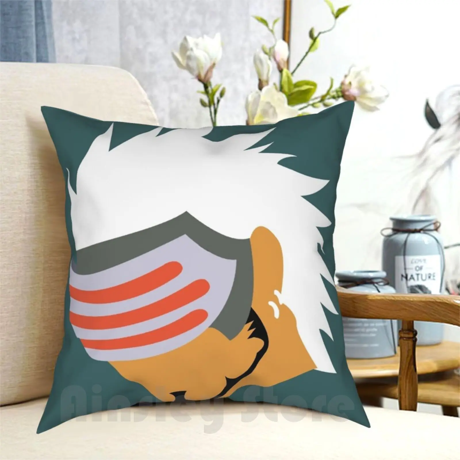 Godot Pillow Case Printed Home Soft DIY Pillow cover Phoenix Wright Phoenix Wright Apollo Justice Apollo Justice Attorney