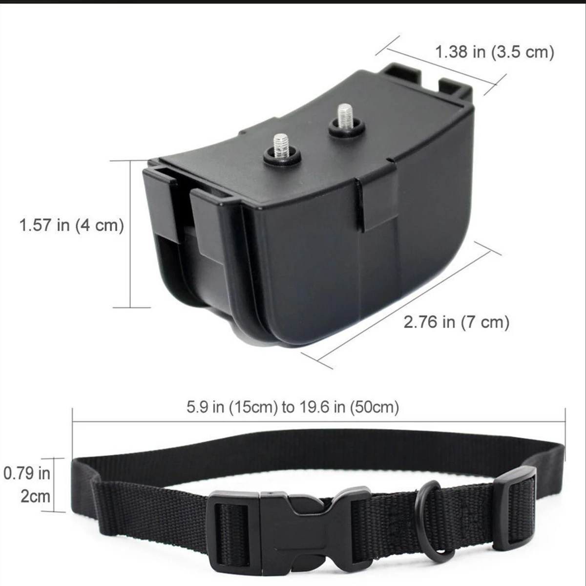998D-1 300M Pet Dog Anti Bark Training Collar with LCD Display Shock Control Waterproof Stop Barking Dog Training Equipment
