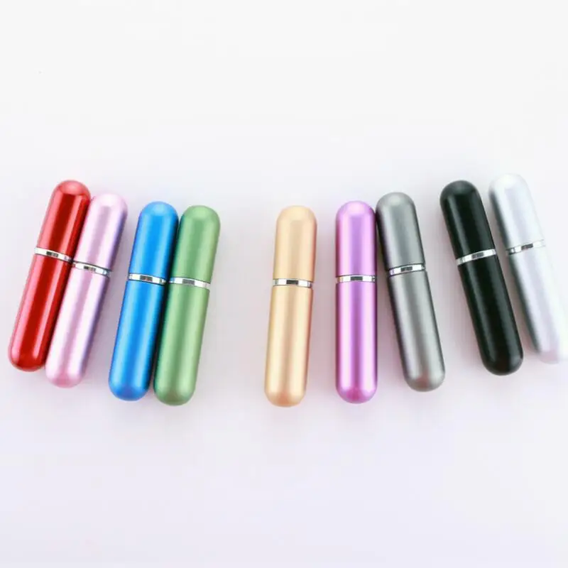 

5ml Portable Mini Refillable Perfume Bottle With Spray Scent Pump Empty Cosmetic Containers Spray Atomizer Bottle LX2638